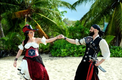 pirate themed wedding