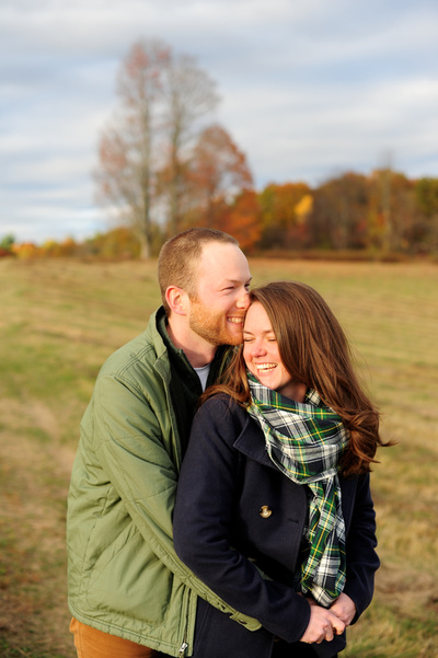 late fall engagement photos in scarborough, maine